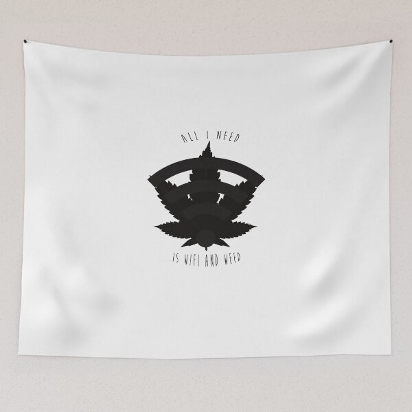 Item preview, WIFI & Weed designed and sold by CrimsonRogue.
