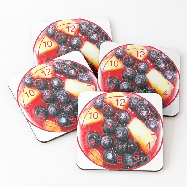 Item preview, Blueberries + Pineapples + Numbers designed and sold by kristalcurt.