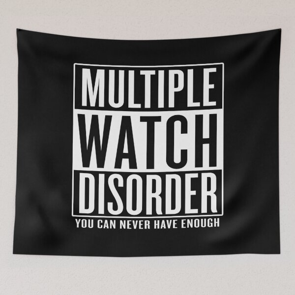 Item preview, Multiple Watch Disorder designed and sold by itsHoneytree.