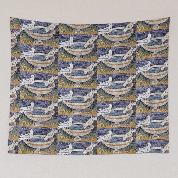 Item preview, Lovebirds mosaic designed and sold by Kunterbuntes.