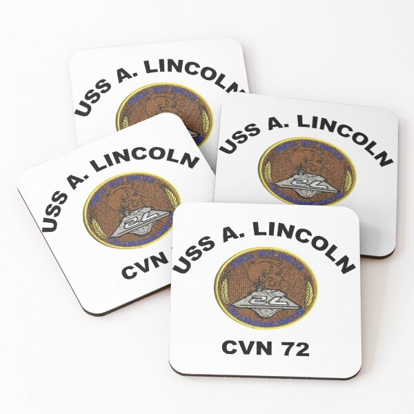 Item preview, USS Abraham Lincoln (CVN-72) Crest designed and sold by Nikki SpaceStuffPlus.