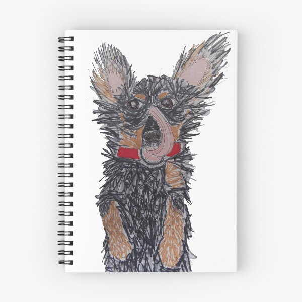 Item preview, Dachshund fun sketch designed and sold by Caroline Brennan.
