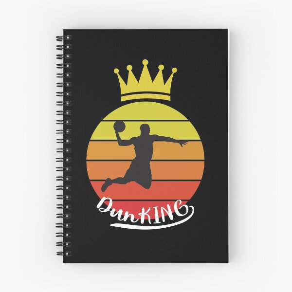 Item preview, Retro vintage  dunking basketball crown designed and sold by IceShirts.