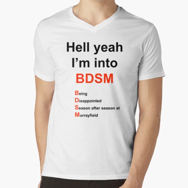 Into BDSM - white V-Neck T-Shirt