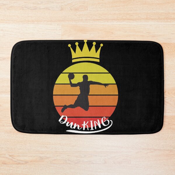 Item preview, Retro vintage  dunking basketball crown designed and sold by IceShirts.