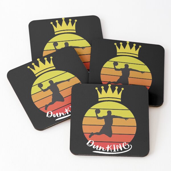 Item preview, Retro vintage  dunking basketball crown designed and sold by IceShirts.