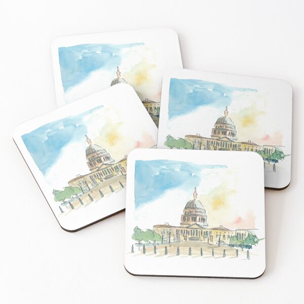 Item preview, Washington D.C Capitol at sunset designed and sold by artshop77.