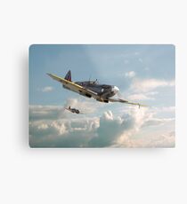 Spitfire - 'High in the Sunlit Silence' Metal Print