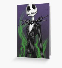 Jack Skellington Greeting Card