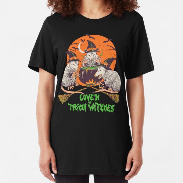 Coven Of Trash Witches Slim Fit T-Shirt