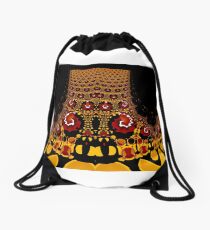 Fractal Circus Drawstring Bag