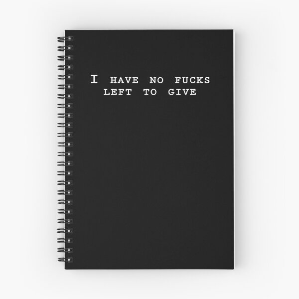 Item preview, No fucks to give designed and sold by CrimsonRogue.