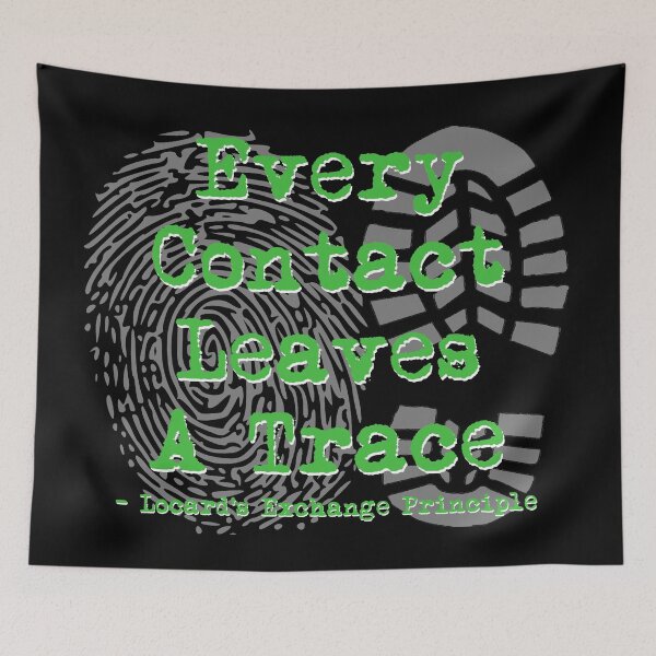 Item preview, Every Contact Leaves A Trace - Locard's Exchange Principle designed and sold by CrimeLab.