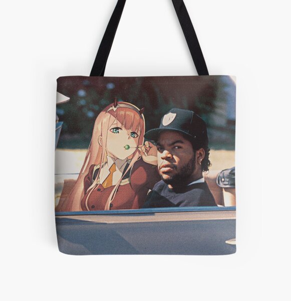 Driving with my Darling All Over Print Tote Bag