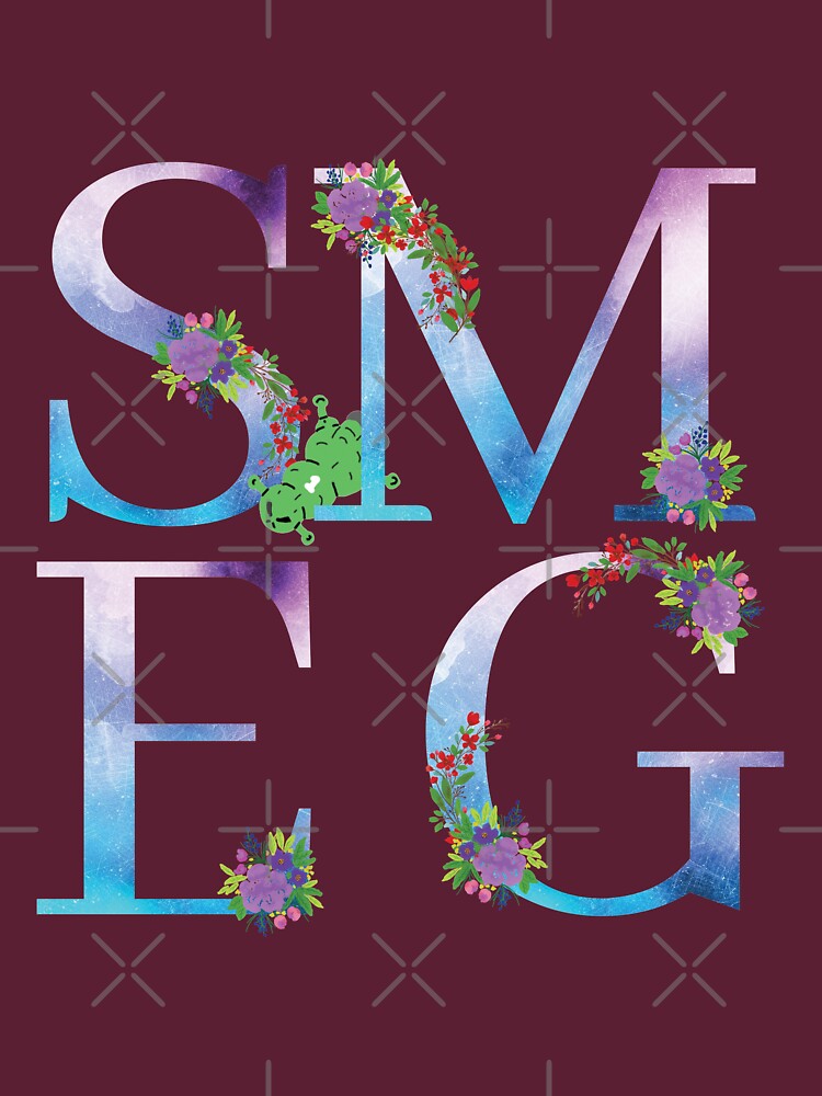 Watercolor Floral Monogram Smegged Up by tribbledesign