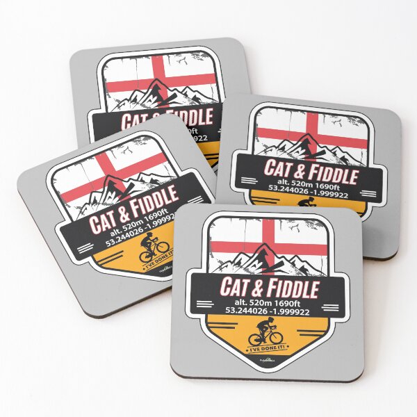 Item preview, Cat & Fiddle (A537) Cycle Sticker & T-Shirt 02 designed and sold by OuterShellUK.