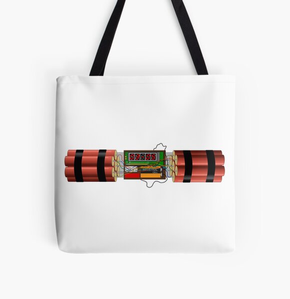 Tnt Tote Bags Redbubble