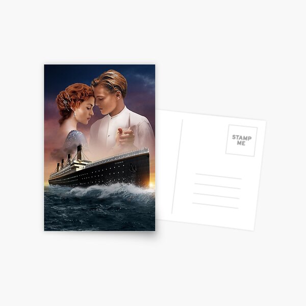 Titanic From the movie Postcard