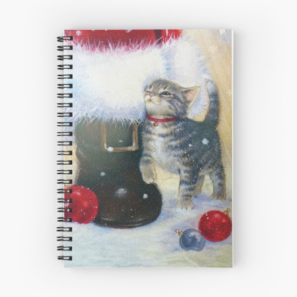 Item preview, Kitten at Santa's Boot designed and sold by Frankie Cat Photography.
