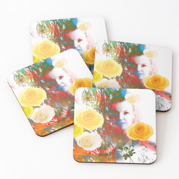 Item preview, Yellow & Abstract & Roses  designed and sold by silviasunflower.
