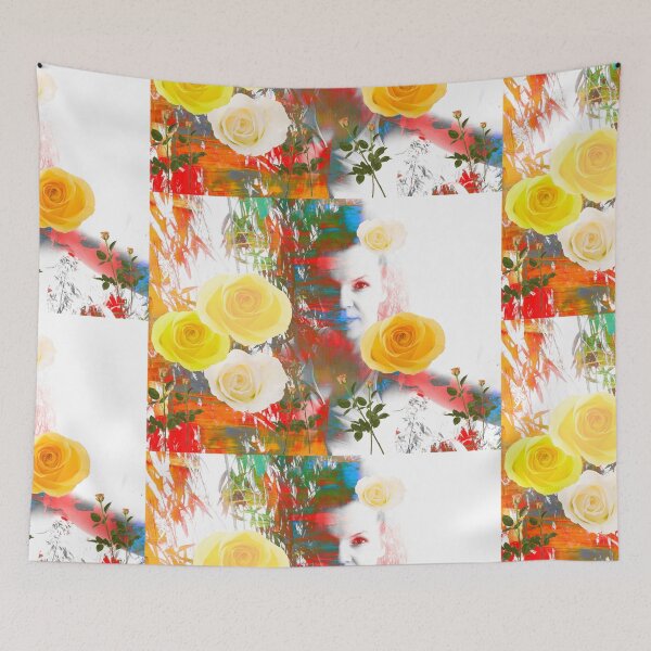 Item preview, Yellow & Abstract & Roses  designed and sold by silviasunflower.