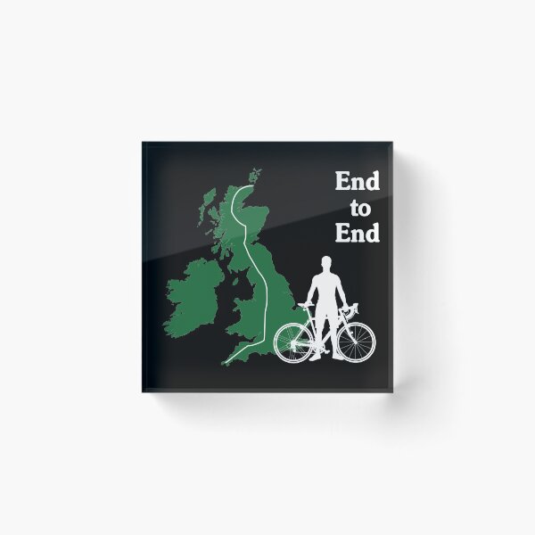 Item preview, End to End cycle challenge (green/white) designed and sold by cycleexplorers.