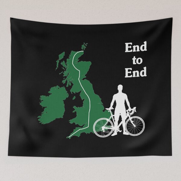 Item preview, End to End cycle challenge (green/white) designed and sold by cycleexplorers.