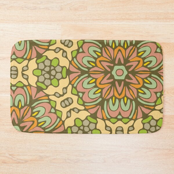 Item preview, Antique Pink Floral Rock Garden designed and sold by Mia Harper Design.