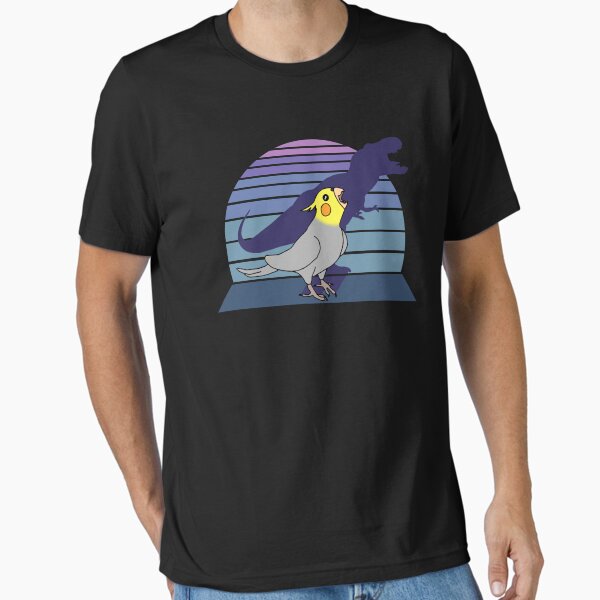 Item preview, dinosaur shadow - cockatiel designed and sold by FandomizedRose.