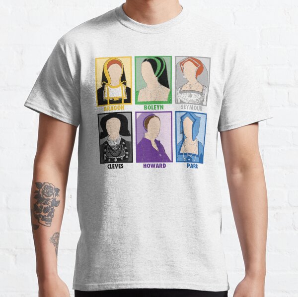 SIX the Musical: Old School Queens Classic T-Shirt