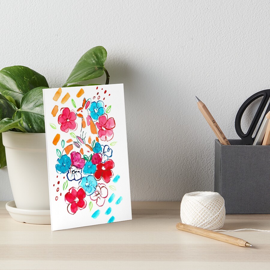 Item preview, Art Board Print designed and sold by printmesomecolo.
