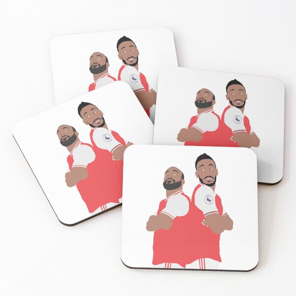 Item preview, Alexandre Lacazette and Pierre Emerick Aubameyang Arsenal designed and sold by Rhys40.