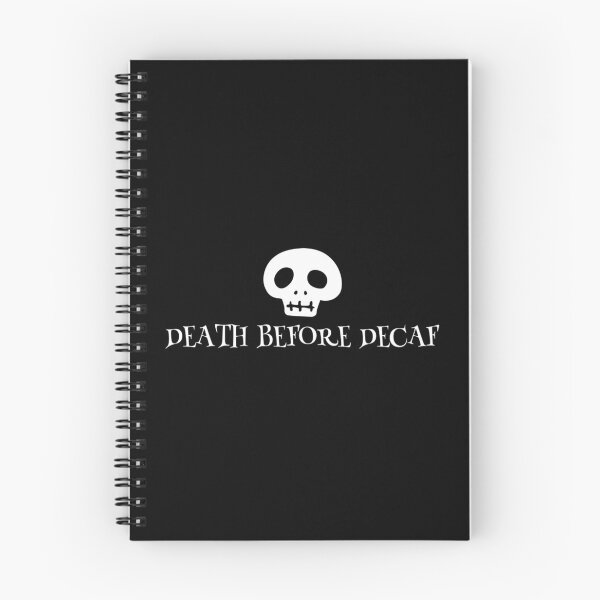 Aperçu de l'œuvre La mort avant le décaféiné créée et vendue par divebargraphics.