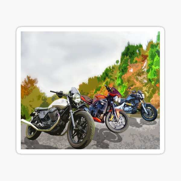 Item preview, Motorcycle Vista designed and sold by RarefiedRoad.