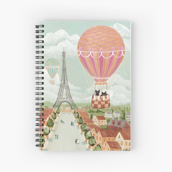 Item preview, Hot Air Balloon Ride Cats designed and sold by KilkennyCat Art.