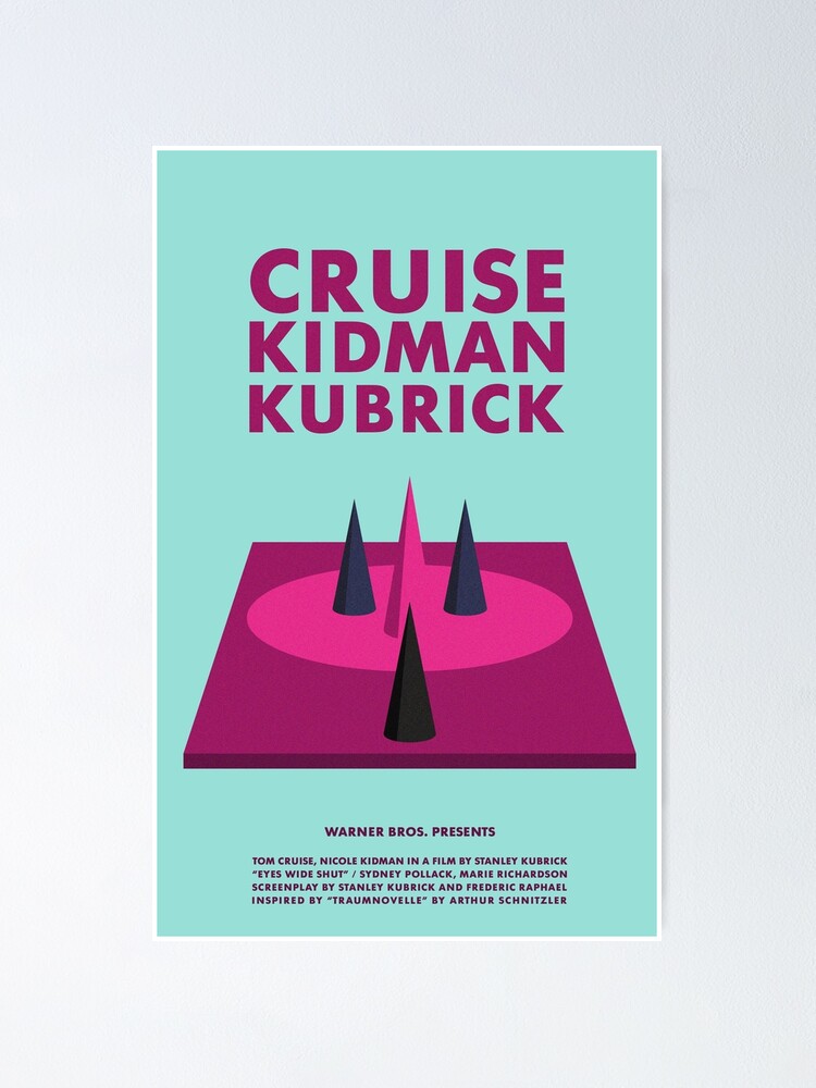 Tirannie Ambient Geneigd zijn Stanley Kubrick's "Eyes Wide Shut"" Poster for Sale by alessandropenna |  Redbubble