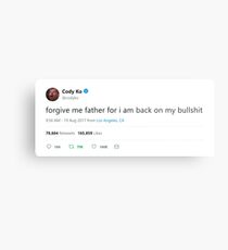 Cody Ko Tweet Metal Print
