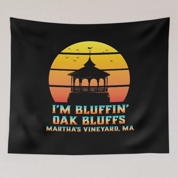 Item preview, I'm Bluffin' Gazebo Oak Bluffs, Martha's Vineyard, MA designed and sold by funnytshirtemp.
