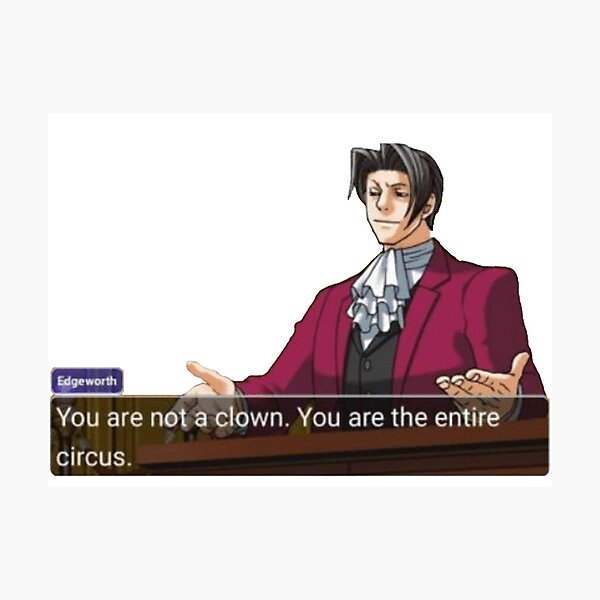 Item preview, Miles Edgeworth designed and sold by SirChent.
