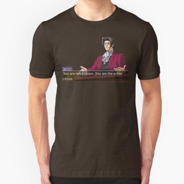 Miles Edgeworth Slim Fit T-Shirt