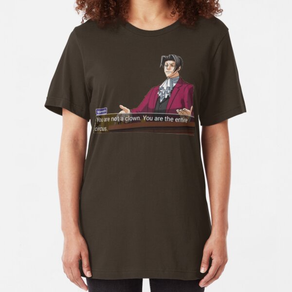 Miles Edgeworth Slim Fit T-Shirt