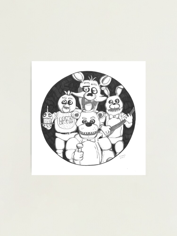 Is that Freddy Fazbear? - FNAF Photographic Print for Sale by Dopyrrrr