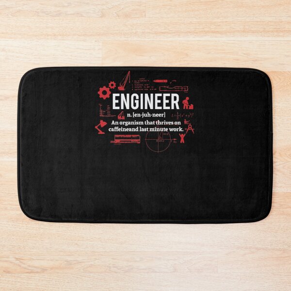 Item preview, Engineer - An organism that works on caffeine and last minute work designed and sold by Mohja-Design.