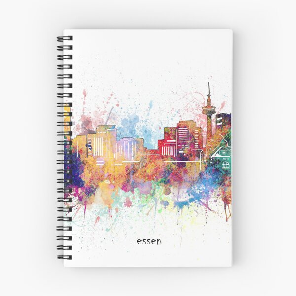 Artikelvorschau, Essen Skyline entworfen und verkauft von BekimART.
