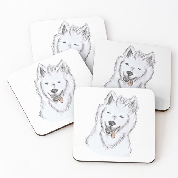Item preview, Doggust 2019 - day 1 Samoyed designed and sold by EmmeGray.