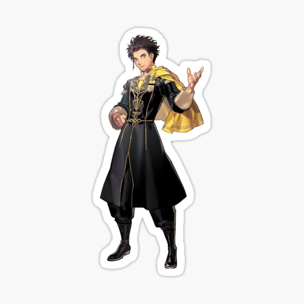 Claude Fire Emblem Sticker