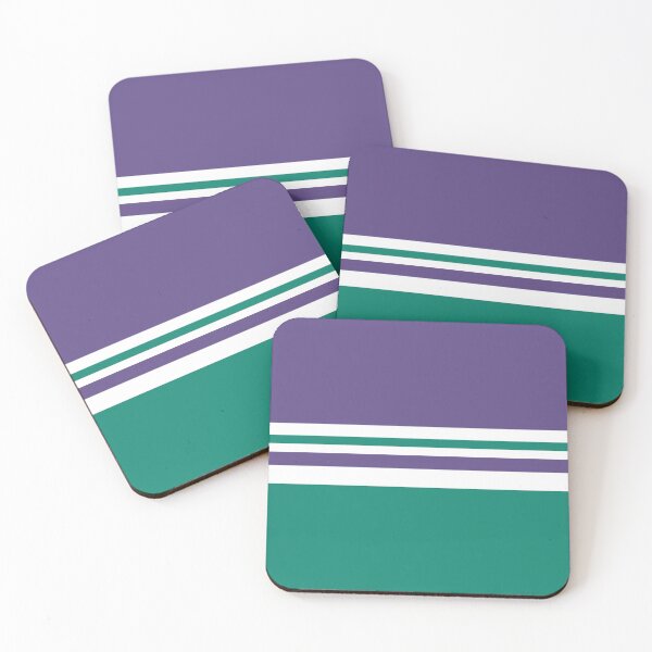 Item preview, Purple Teal and White designed and sold by callavibes.