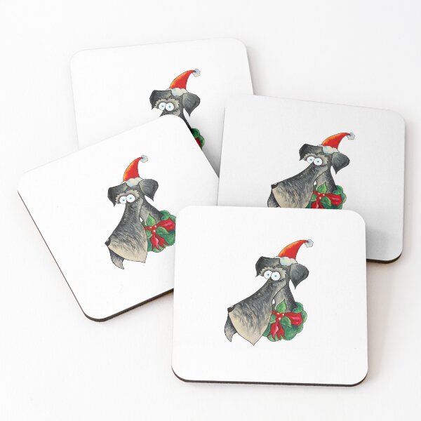 Item preview, Christmas Schnauzer  designed and sold by Jokertoons.