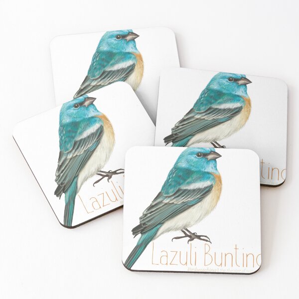 Item preview, Lazuli Bunting - BIRD designed and sold by catiamoc-WTS.