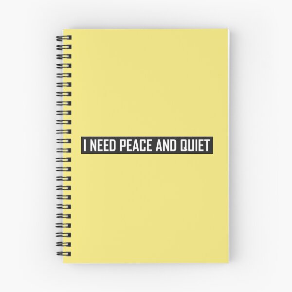 Item preview, I Need Peace And Quite designed and sold by HiddenStar02.